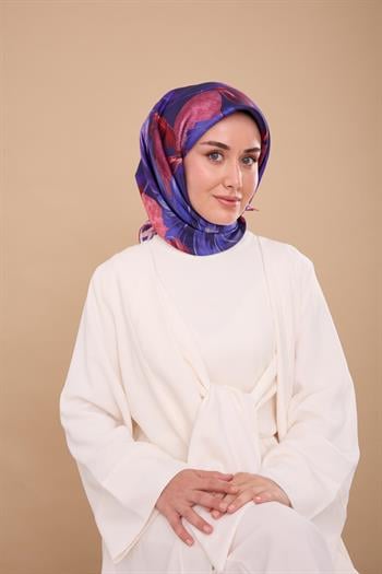 Silk Home Twill İpek Eşarp - 11480-86 Morcivert