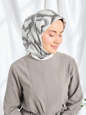 Silk Home Twill İpek Eşarp - 11548-04 Beyaz