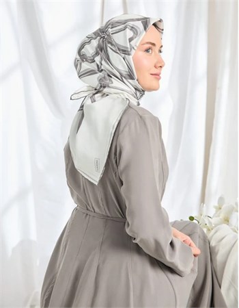 Silk Home Twill İpek Eşarp - 11548-04 Beyaz