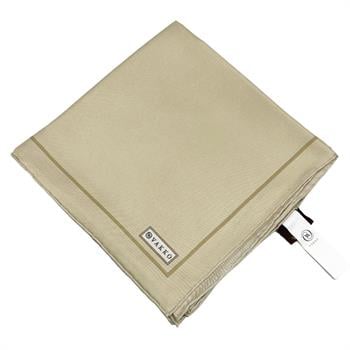 Vakko Düz Twill İpek Eşarp - Açık Bej
