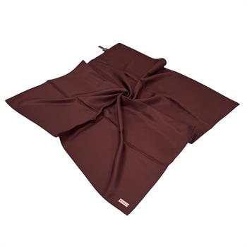 Vakko Düz Twill İpek Eşarp Biyeli - Bordo
