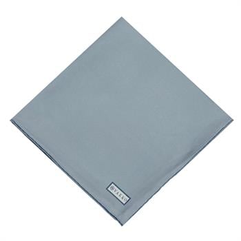 Vakko Düz Twill İpek Eşarp Biyeli - Metalik Mavi