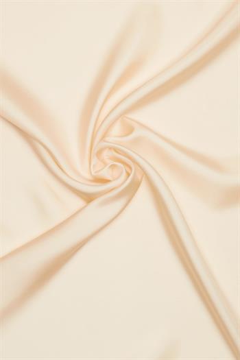 Vakko Düz Twill İpek Eşarp - Ekru