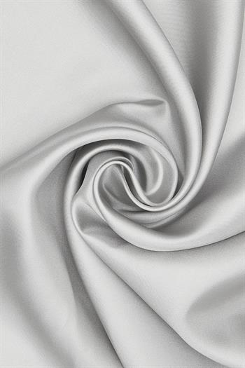 Vakko Düz Twill İpek Eşarp - Gri