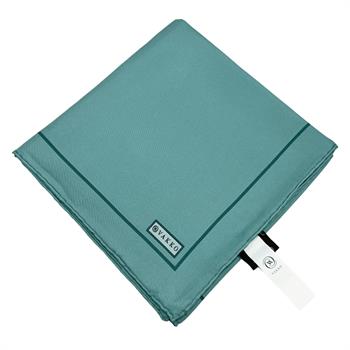 Vakko Düz Twill İpek Eşarp - Turkuaz