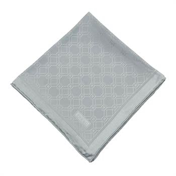 Vakko Jakarlı İpek Eşarp - Yeni Hologram - Açık Gümüş