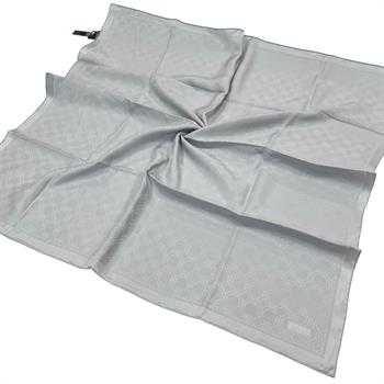 Vakko Jakarlı İpek Eşarp - Yeni Hologram - Açık Gümüş