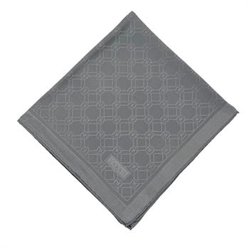 Vakko Jakarlı İpek Eşarp - Yeni Hologram - Koyu Gri