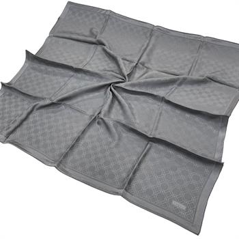 Vakko Jakarlı İpek Eşarp - Yeni Hologram - Koyu Gri