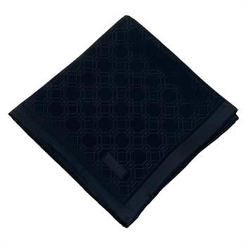 Vakko Jakarlı İpek Eşarp - Yeni Hologram - Lacivert