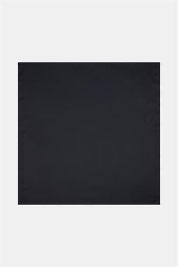 Vakko Jakarlı Twill İpek Eşarp - Çerçeve - Lacivert