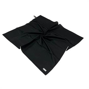 Vakko Pamuk İpek Eşarp - Helezon Monogram - Siyah