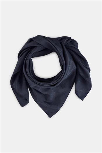Vakko Pamuk İpek Eşarp - Hologram - Lacivert