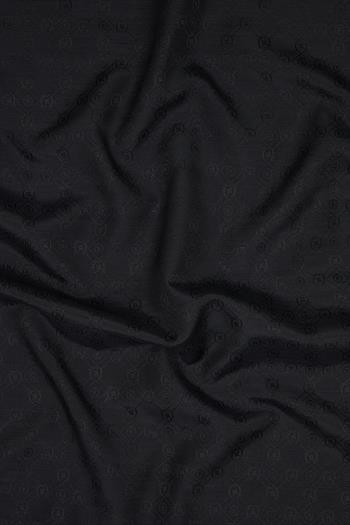 Vakko Pamuk İpek Şal - Yeni Hologram - Siyah