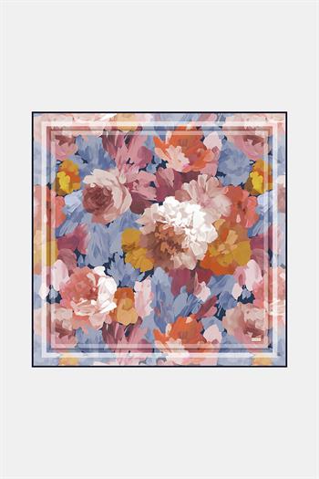 Vakko Twill İpek Eşarp - 3652-59 Gül Kurusu