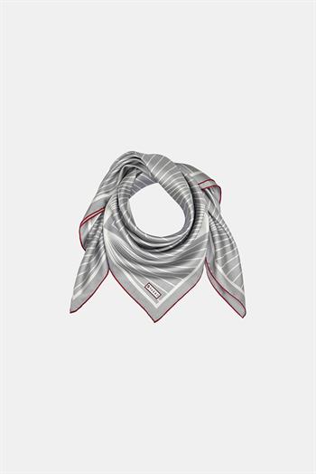 Vakko Twill İpek Eşarp - 40550 - Gümüş