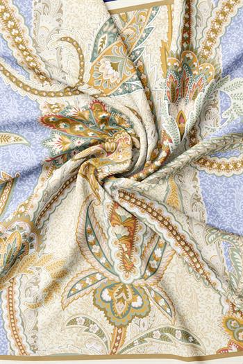 Vakko Twill İpek Eşarp - 4145-63 Ekru