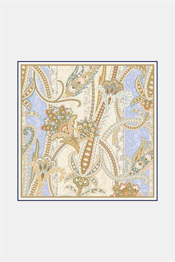 Vakko Twill İpek Eşarp - 4145-63 Ekru