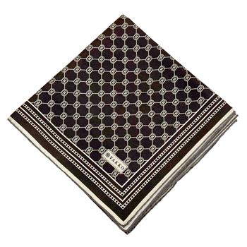 Vakko Twill İpek Eşarp - Özel Seri - Acı Kahve
