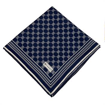 Vakko Twill İpek Eşarp - Özel Seri - Lacivert