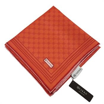 Vakko Twill İpek Eşarp - Özel Seri - Mercan