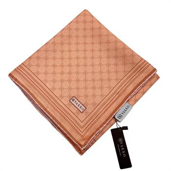 Vakko Twill İpek Eşarp - Özel Seri - Somon