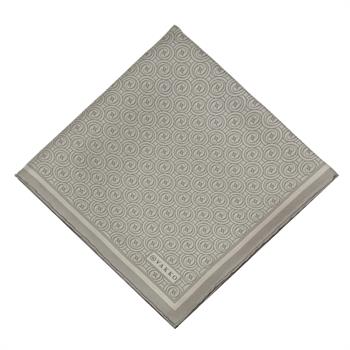 Vakko Twill İpek Eşarp - Yeni Monogram - Taş