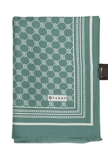 Vakko Twill İpek Şal - Özel Seri - Çağla