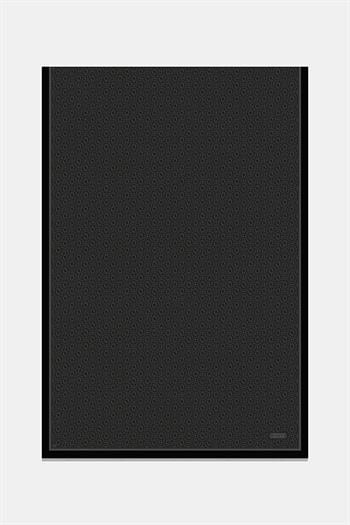 Vakko Twill İpek Şal - Yeni Monogram - Füme