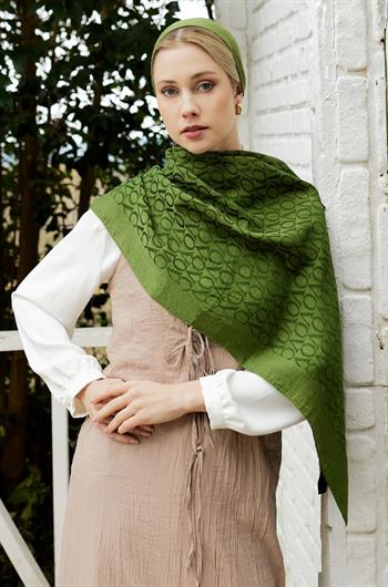 Valentino Orlandi Alia Şal - 2 - Yeşil