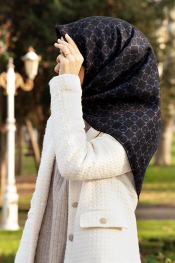 Vissona Exclusive Twill İpek Eşarp - 50877 - 0001