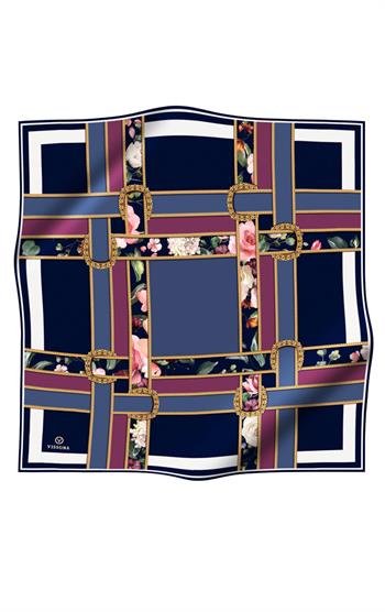 Vissona Twill İpek Eşarp - 10638 - 0031-0026