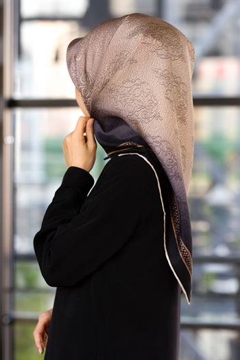 Vissona Twill İpek Eşarp - 10655 - 0003