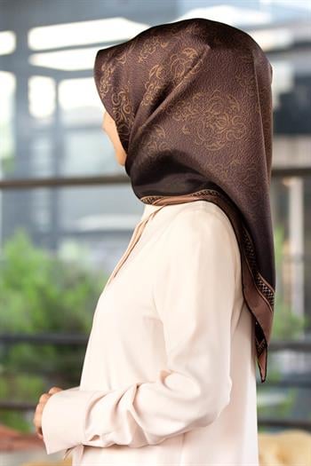 Vissona Twill İpek Eşarp - 10655 - 0005