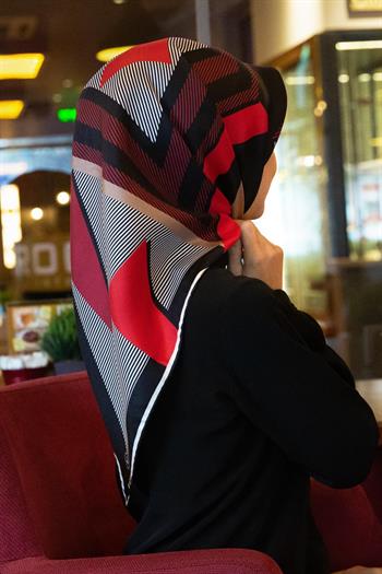 Vissona Twill İpek Eşarp - 11253 - 0018-0001