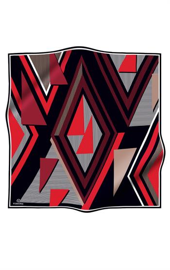 Vissona Twill İpek Eşarp - 11253 - 0018-0001