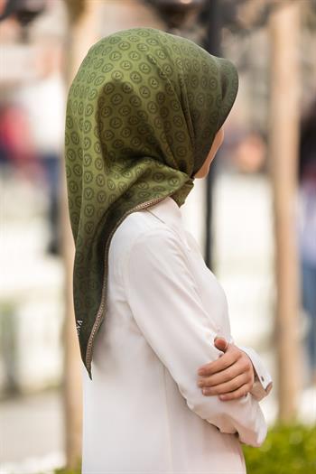 Vissona Twill İpek Eşarp - 11276 - 0037