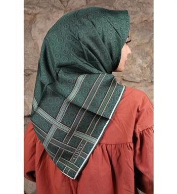 Vissona Twill İpek Eşarp - 16505 - 0036-0034
