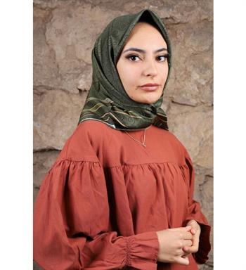 Vissona Twill İpek Eşarp - 16505 - 0037-0037