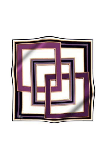 Vissona Twill İpek Eşarp - 16719 - 0045-0023