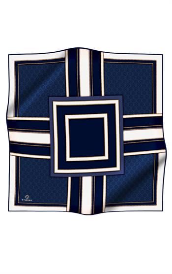 Vissona Twill İpek Eşarp - 17352 - 0033-0003