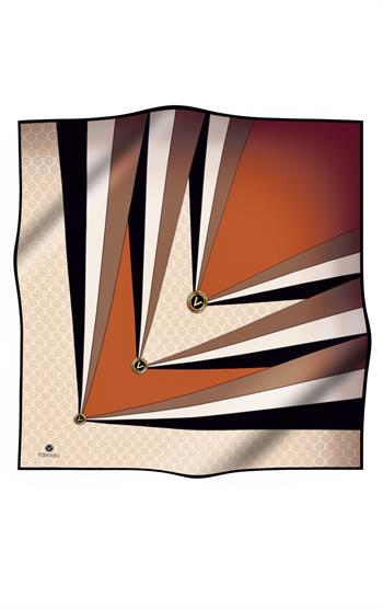 Vissona Twill İpek Eşarp - 17505 - 0004-0014