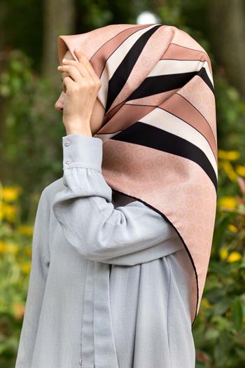 Vissona Twill İpek Eşarp - 17505 - 0012-0001