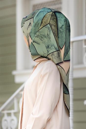 Vissona Twill İpek Eşarp - 17548 - 0034-0037