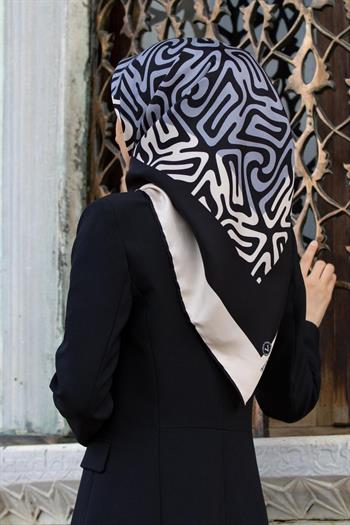 Vissona Twill İpek Eşarp - 373 - 0001-0028