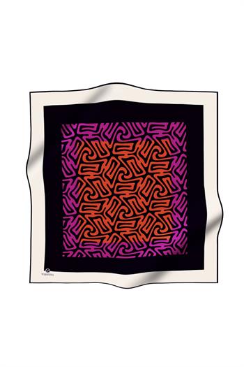 Vissona Twill İpek Eşarp - 373 - 0025-0013