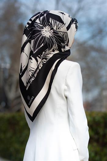 Vissona Twill İpek Eşarp - 51019 - 0001-0003