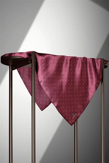 Vissona Twill İpek Eşarp - 51495 - 0021 Bordo