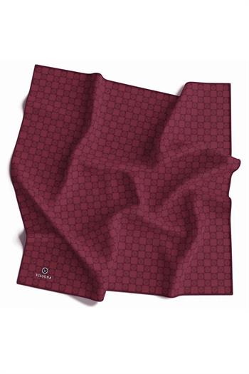 Vissona Twill İpek Eşarp - 51495 - 0021 Bordo