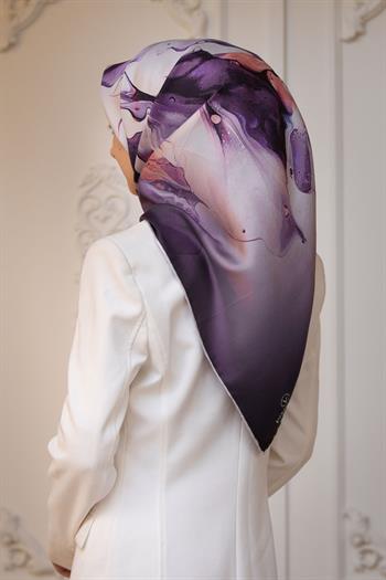 Vissona Twill İpek Eşarp - 51620 - 0026-0003
